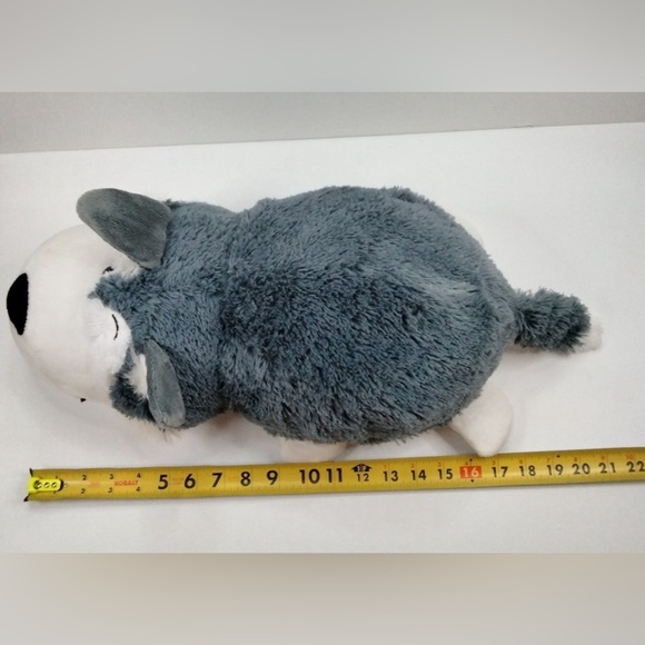 Flip A Zoo Plush Poppi Polar Bear/Asher Husky Reversible Stuffed Animal Toy - Picture 3 of 10